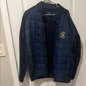 Antigua Blue Lightweight Quilted Jacket